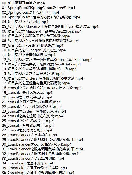 2024最新版SpringCloud教程 视频教程下载 图1