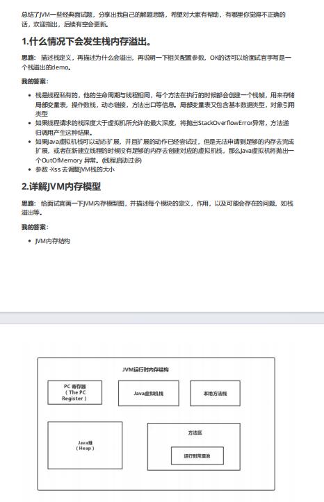2024年java面试题-jvm性能调优面试题第一部分 PDF 下载 图1