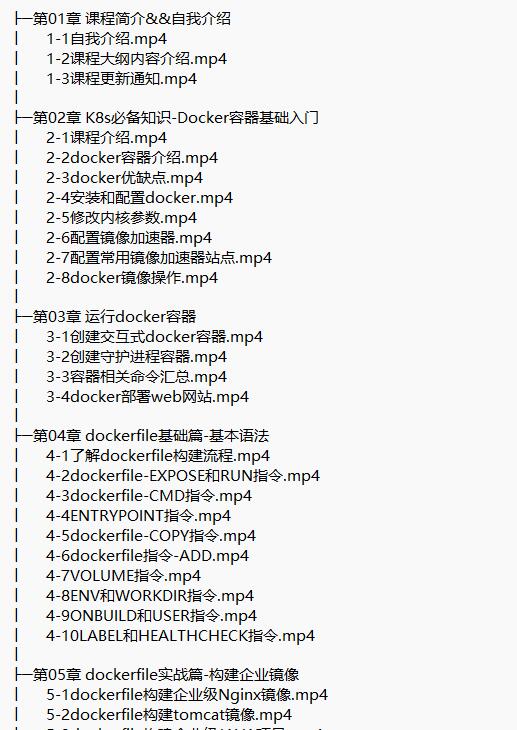 kubernetes k8s+DevOps云原生全栈技术 视频教程 下载 图1
