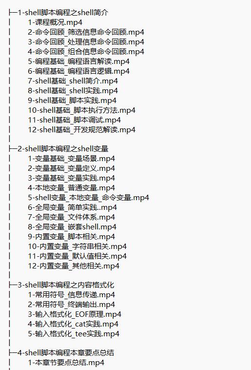 运维自动化shell脚本编程实战 视频教程 下载 图1