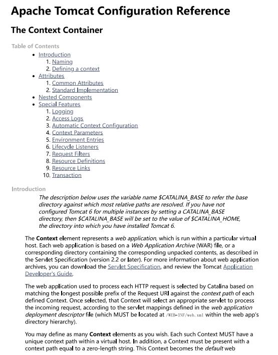 Apache Tomcat 6.0 Configuration Reference PDF 下载 图1