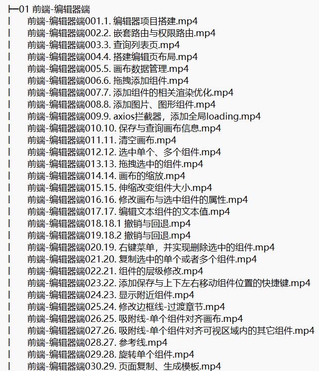 全栈低代码项目实战 视频教程 下载 图1