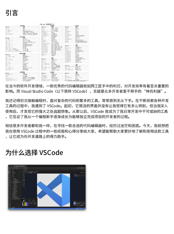 VSCode全方位使用指南：从基础设置到高级调试 PDF 下载 图1